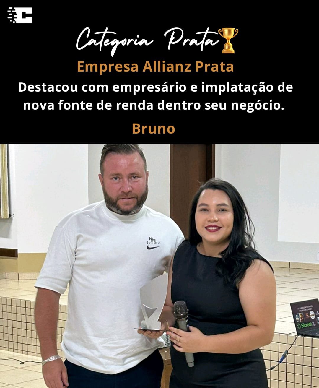 Depoimento - Categoria Prata